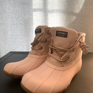 Sperry Saltwater Metallic Duck Boots